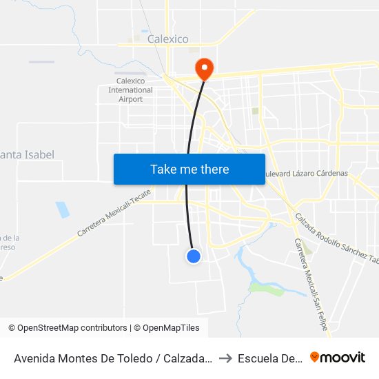 Avenida Montes De Toledo / Calzada De Los Reyes to Escuela De Artes map