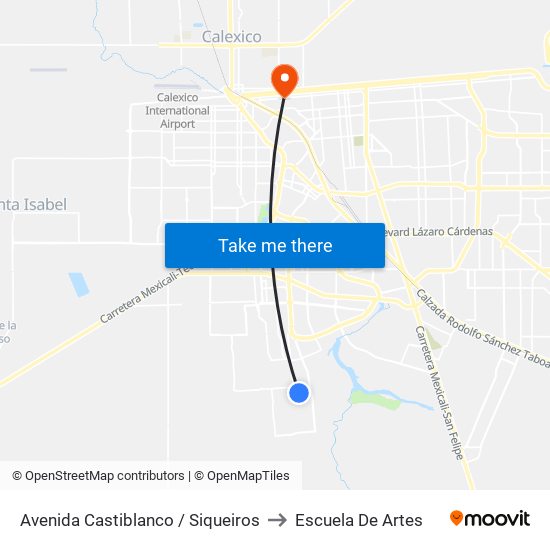 Avenida Castiblanco / Siqueiros to Escuela De Artes map