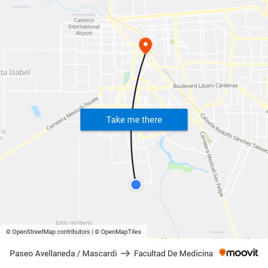 Paseo Avellaneda / Mascardi to Facultad De Medicina map