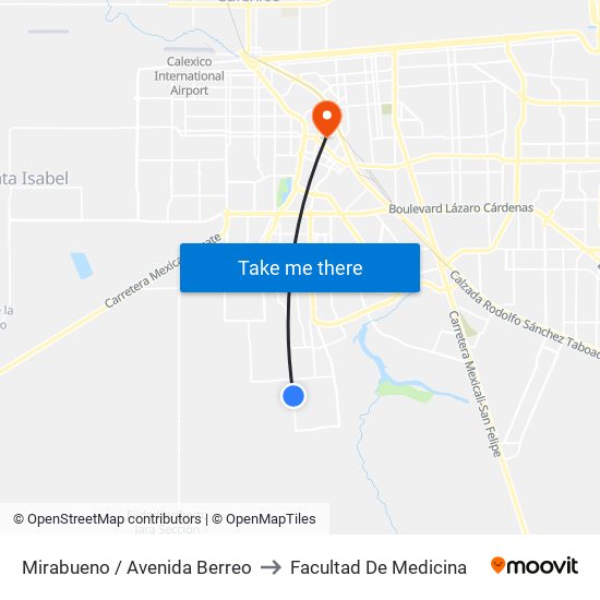 Mirabueno / Avenida Berreo to Facultad De Medicina map