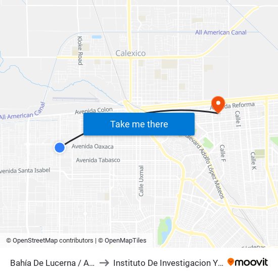 Bahía De Lucerna / Avenida El Rosario to Instituto De Investigacion Y Desarrollo Educativo map