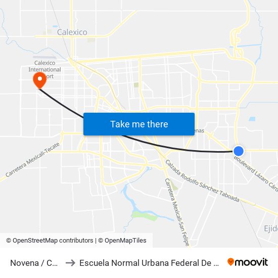 Novena / Carretera González Ortega to Escuela Normal Urbana Federal De Educacion Preescolar Estefania Casta�Eda Y Nu�Ez De Caceres map