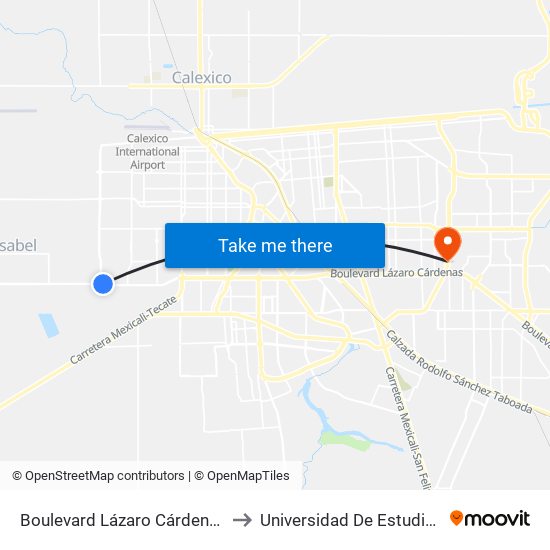 Boulevard Lázaro Cárdenas / Calzada Manuel Gómez Morín to Universidad De Estudios Avanzados Campus Oriente map