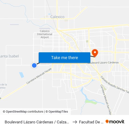 Boulevard Lázaro Cárdenas / Calzada Manuel Gómez Morín to Facultad De Ingenieria map