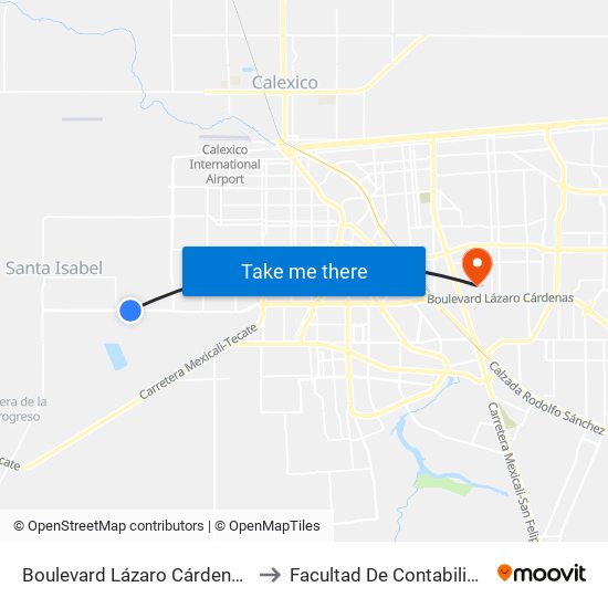 Boulevard Lázaro Cárdenas / Paseo Viñas Del Sol to Facultad De Contabilidad Y Administracion map