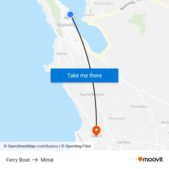 Ferry Boat to Minia map