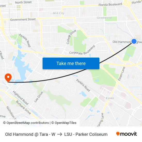 Old Hammond @ Tara - W to LSU - Parker Coliseum map