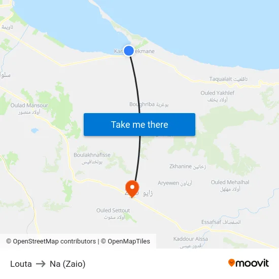 Louta to Na (Zaio) map