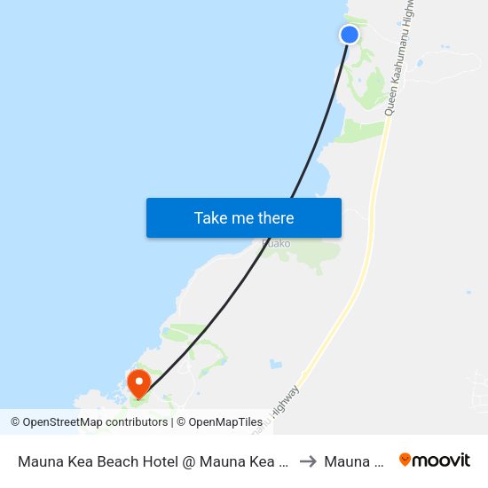 Mauna Kea Beach Hotel Mauna Kea Beach Drive (Employee Parking Area