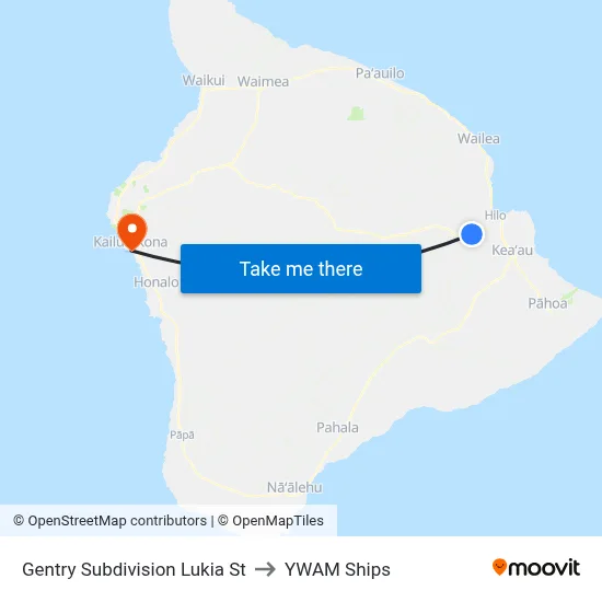 Gentry Subdivision Lukia St to YWAM Ships map