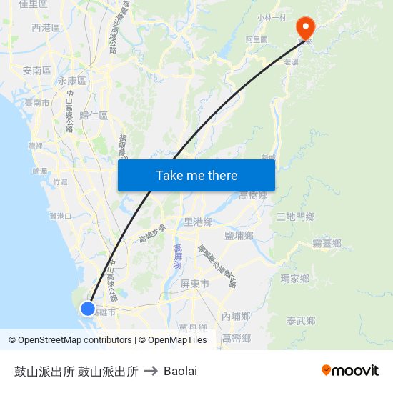 鼓山派出所 鼓山派出所 to Baolai map