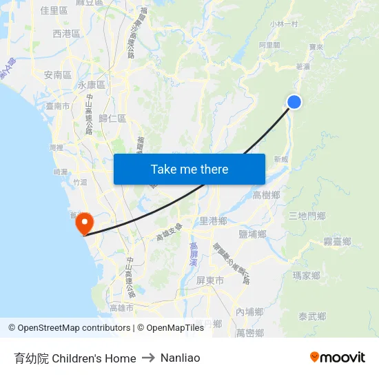 育幼院 Children's Home to Nanliao map