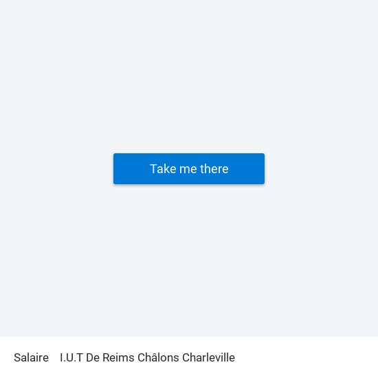 Salaire to I.U.T De Reims Châlons Charleville map