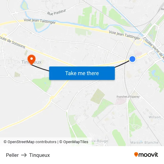 Peller to Tinqueux map