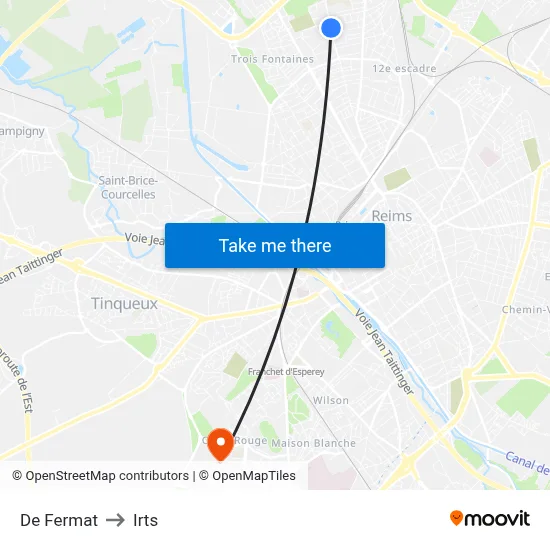 De Fermat to Irts map