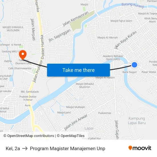 Kel, 2a to Program Magister Manajemen Unp map