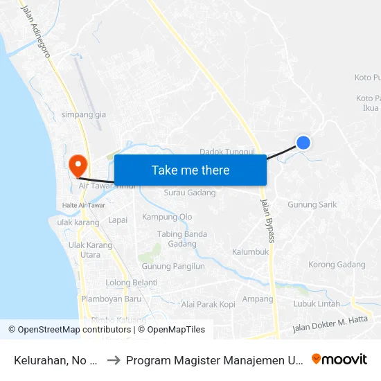 Kelurahan, No 46 to Program Magister Manajemen Unp map