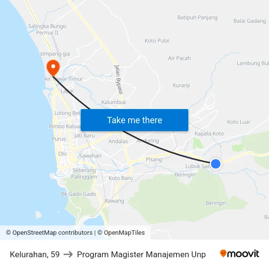 Kelurahan, 59 to Program Magister Manajemen Unp map