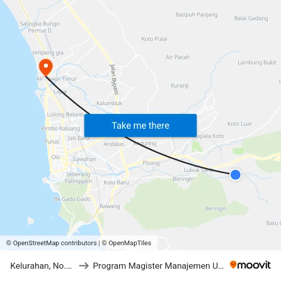 Kelurahan, No.25 to Program Magister Manajemen Unp map