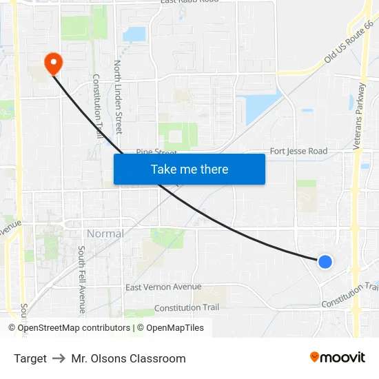 Target to Mr. Olsons Classroom map