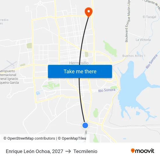 Enrique León Ochoa, 2027 to Tecmilenio map