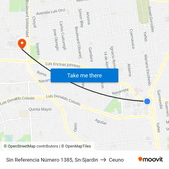 Sin Referencia Número 1385, Sn-Sjardin to Ceuno map
