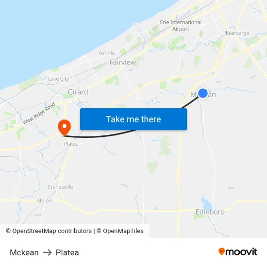 Mckean to Platea map