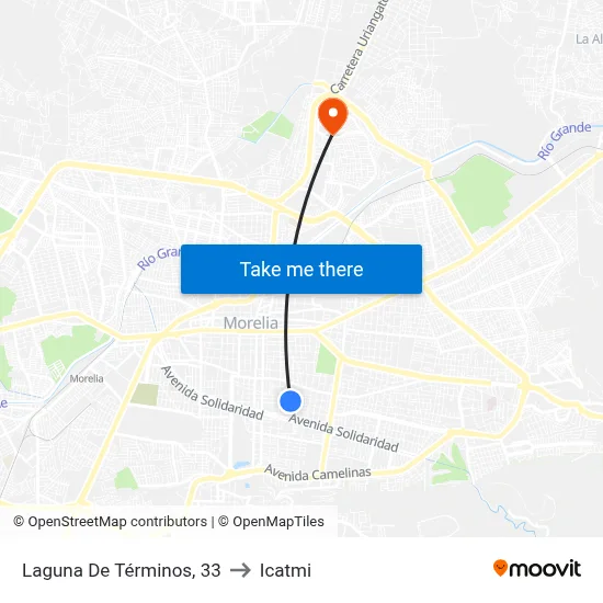 Laguna De Términos, 33 to Icatmi map