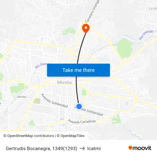 Gertrudis Bocanegra, 1349(1293) to Icatmi map