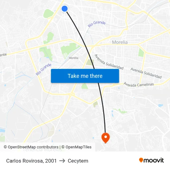 Carlos Rovirosa, 2001 to Cecytem map