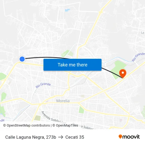 Calle Laguna Negra, 273b to Cecati 35 map