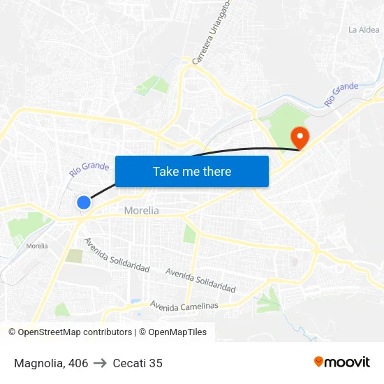 Magnolia, 406 to Cecati 35 map