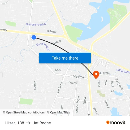 Ulises, 138 to Uat Rodhe map