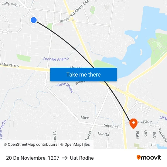 20 De Noviembre, 1207 to Uat Rodhe map