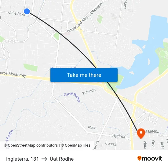 Inglaterra, 131 to Uat Rodhe map