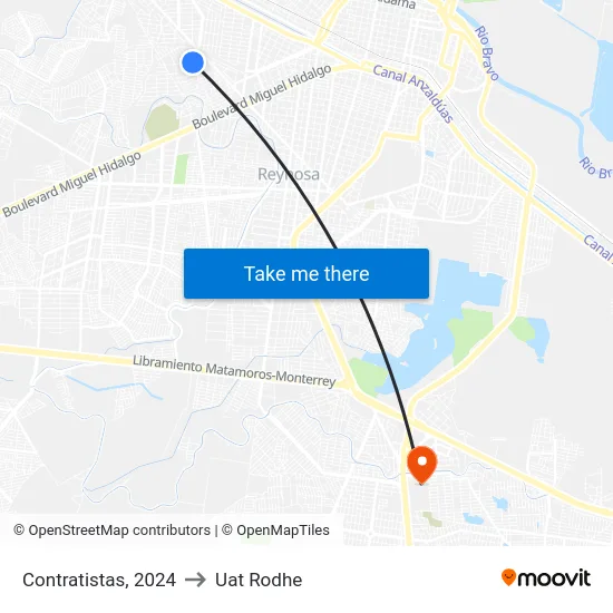 Contratistas, 2024 to Uat Rodhe map