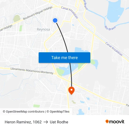 Heron Ramírez, 1062 to Uat Rodhe map