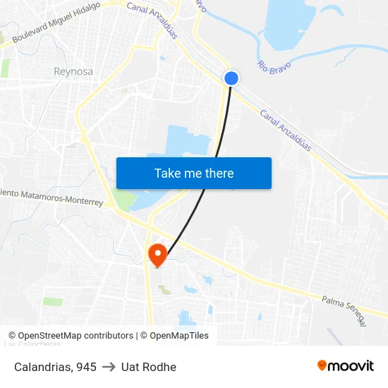 Calandrias, 945 to Uat Rodhe map