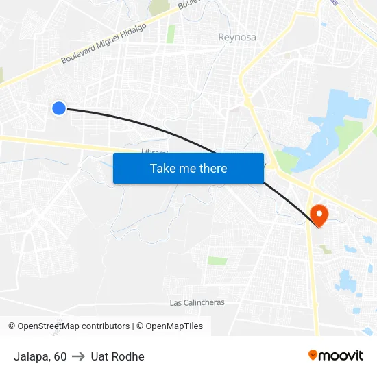 Jalapa, 60 to Uat Rodhe map