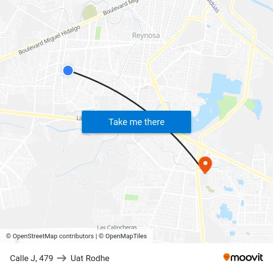 Calle J, 479 to Uat Rodhe map