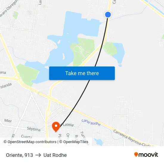 Oriente, 913 to Uat Rodhe map