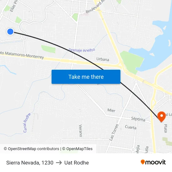 Sierra Nevada, 1230 to Uat Rodhe map