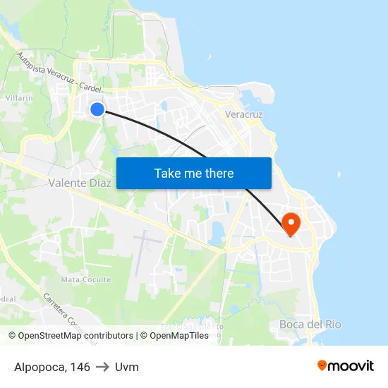 Alpopoca, 146 to Uvm map