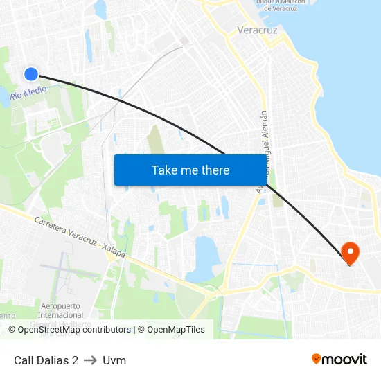 Call Dalias 2 to Uvm map