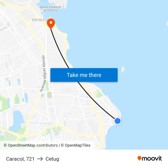 Caracol, 721 to Cetug map