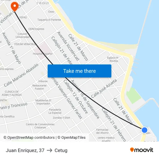 Juan Enríquez, 37 to Cetug map
