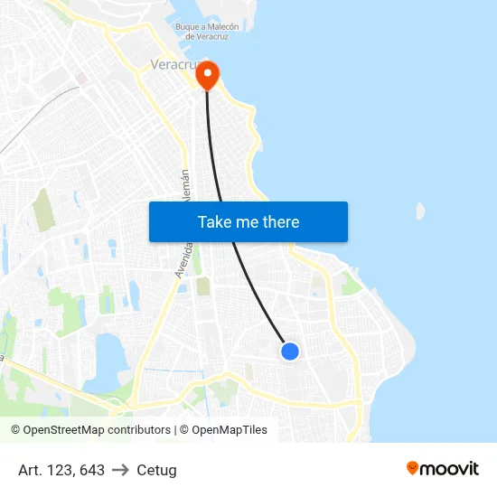Art. 123, 643 to Cetug map