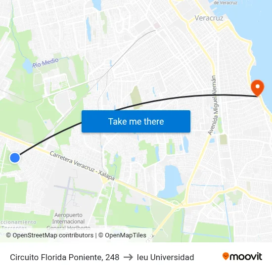 Circuito Florida Poniente, 248 to Ieu Universidad map