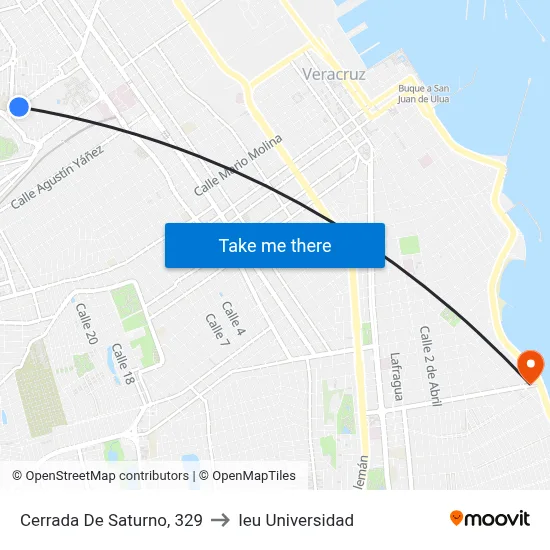 Cerrada De Saturno, 329 to Ieu Universidad map