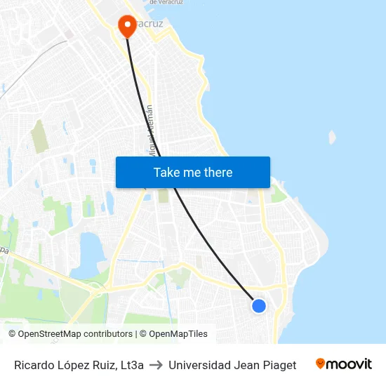 Ricardo López Ruiz, Lt3a to Universidad Jean Piaget map